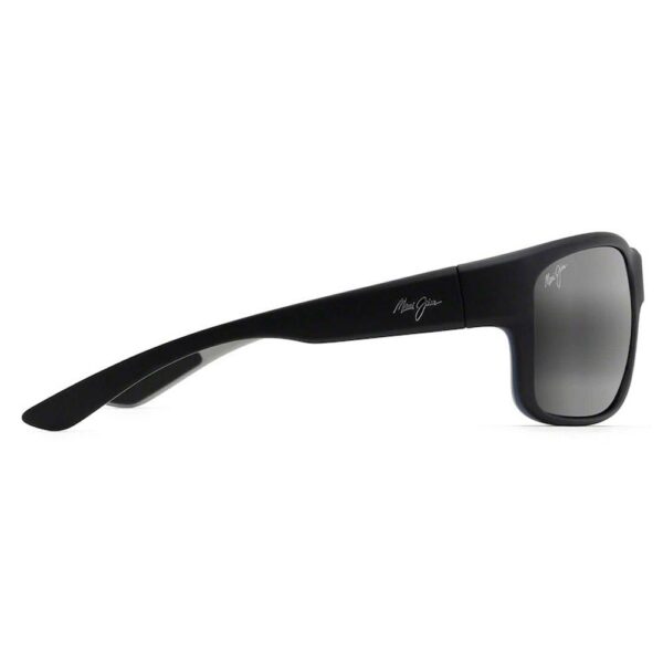 Lunettes de Soleil Maui Jim Southern Cross Soft Black with Sea Blue and Grey Neutral Grey – Image 2