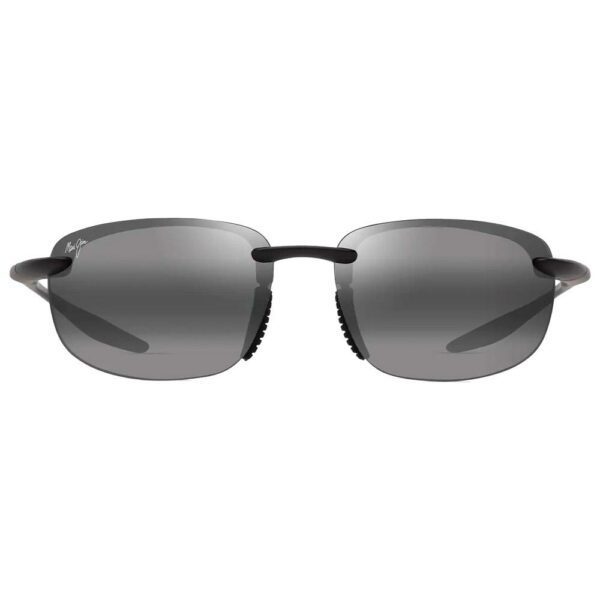 Lunettes de Soleil Maui Jim Hookipa Ultra Matte Black Neutral Grey MauiUltra – Image 3