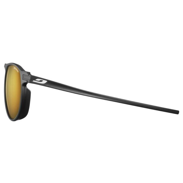 Lunettes de Soleil Julbo Meta Noir Blanc Spectron 3 Polarized Flash Or – Image 2