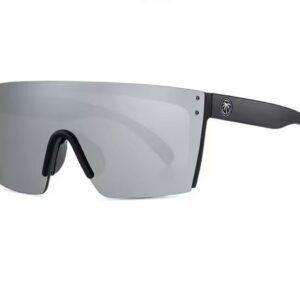 Lunettes de soleil WAVE, verres noirs/argentés   CHALEUR