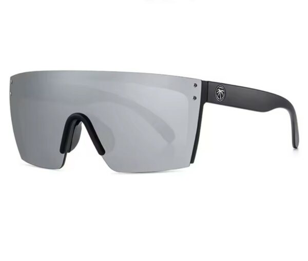 Lunettes de soleil WAVE, verres noirs/argentés   CHALEUR